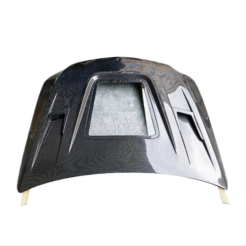 High Glossy Carbon Fiber Front Hood for C Class W204 Engine Hood Cover Direct Manufacturing